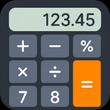 A camouflage icon that looks like a calculator